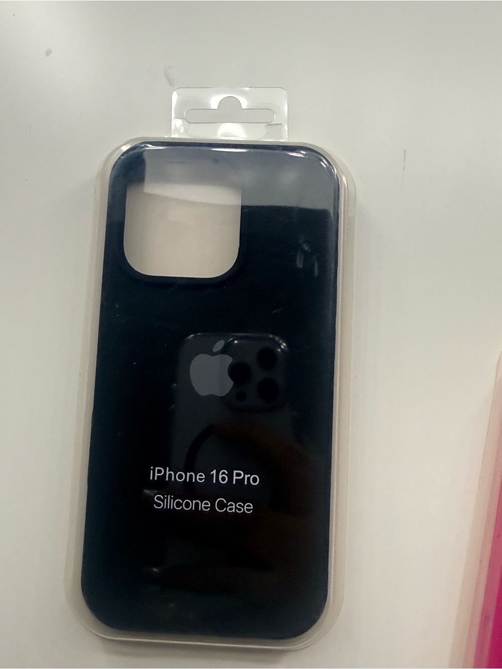 Apple iPhone 16 Pro Silicone Case - Black